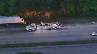 Chips, Beer truck crash 3