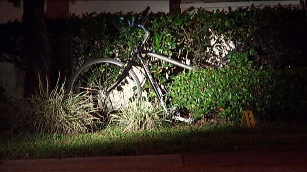 Man on bike hit, killed while crossing street