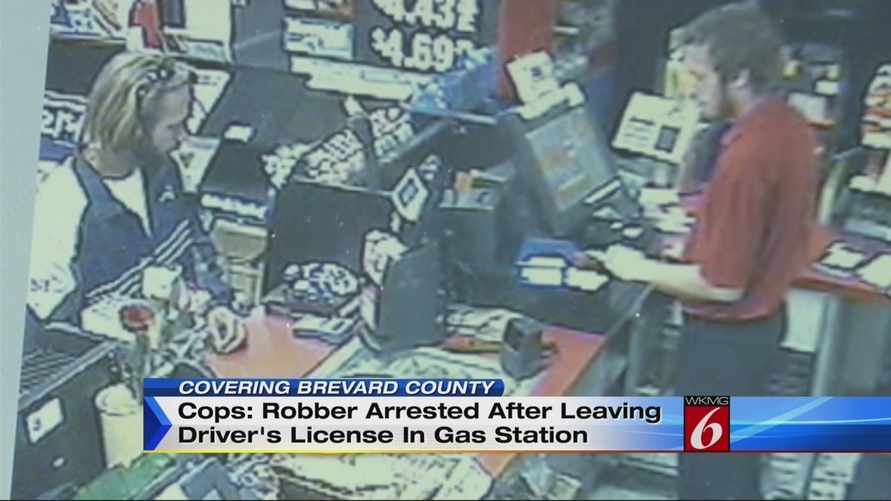 Man Accused Of Robbing Gas Station Arrested After Forgetting Man Accused Of Robbing Gas Station Arrested After Forgetting