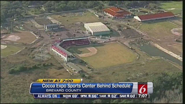 Cocoa Sports Expo Renovation Behind Schedule