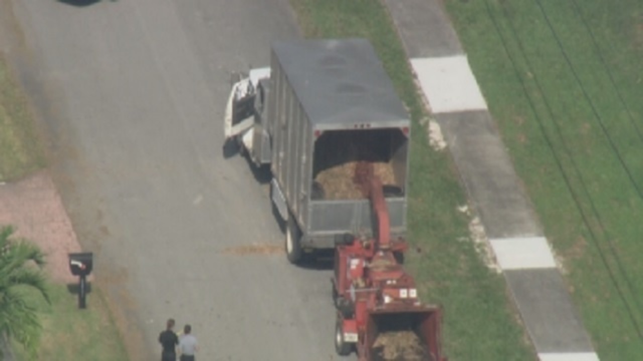 Police ID Florida man killed by wood chipper