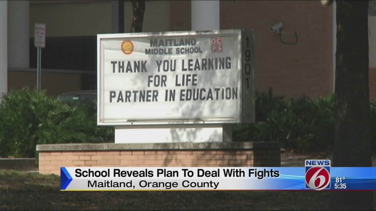 Officials reveal plan to deal with fights at Maitland Middle...