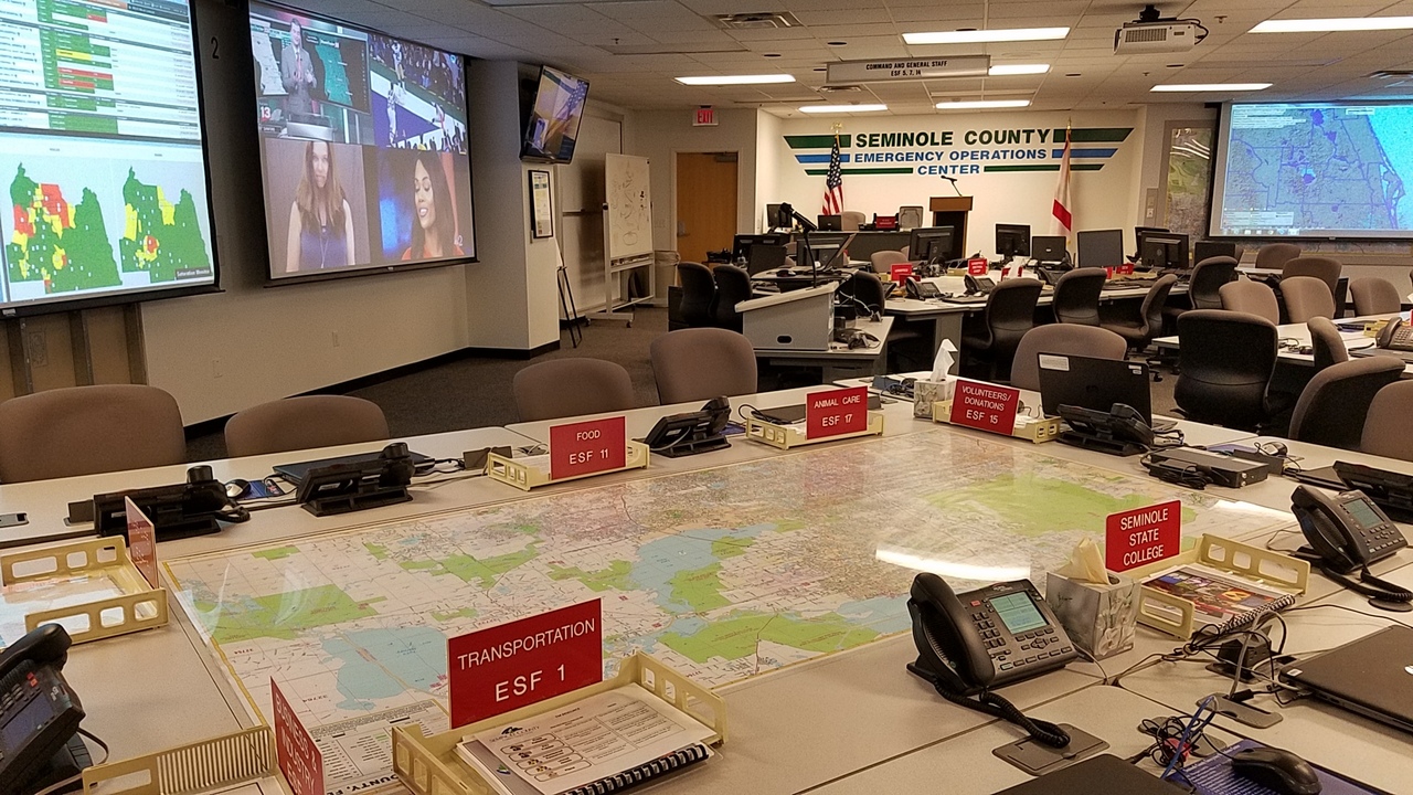 Emergency operation centers open in Central Florida