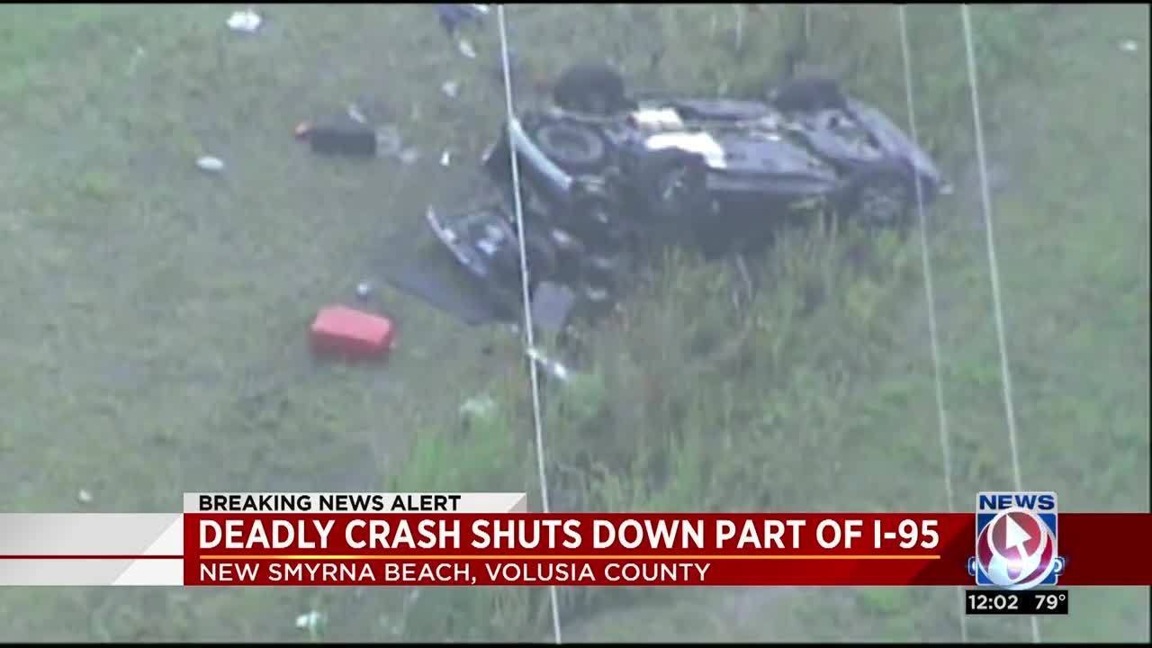 2 killed in I-95 Volusia rollover crash, troopers say