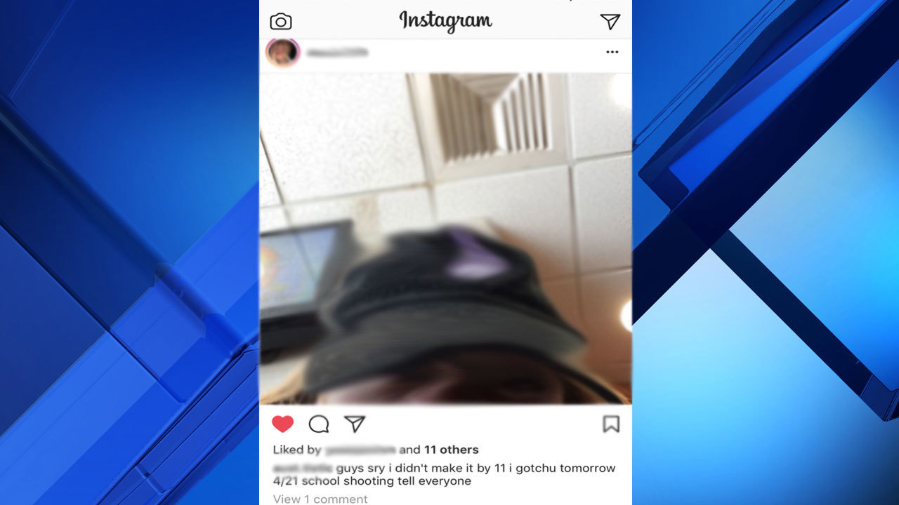 Teen accused of making hoax school shooting threat