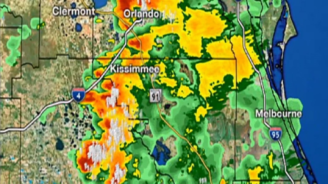 LIVE RADAR Storms pop up in Central Florida