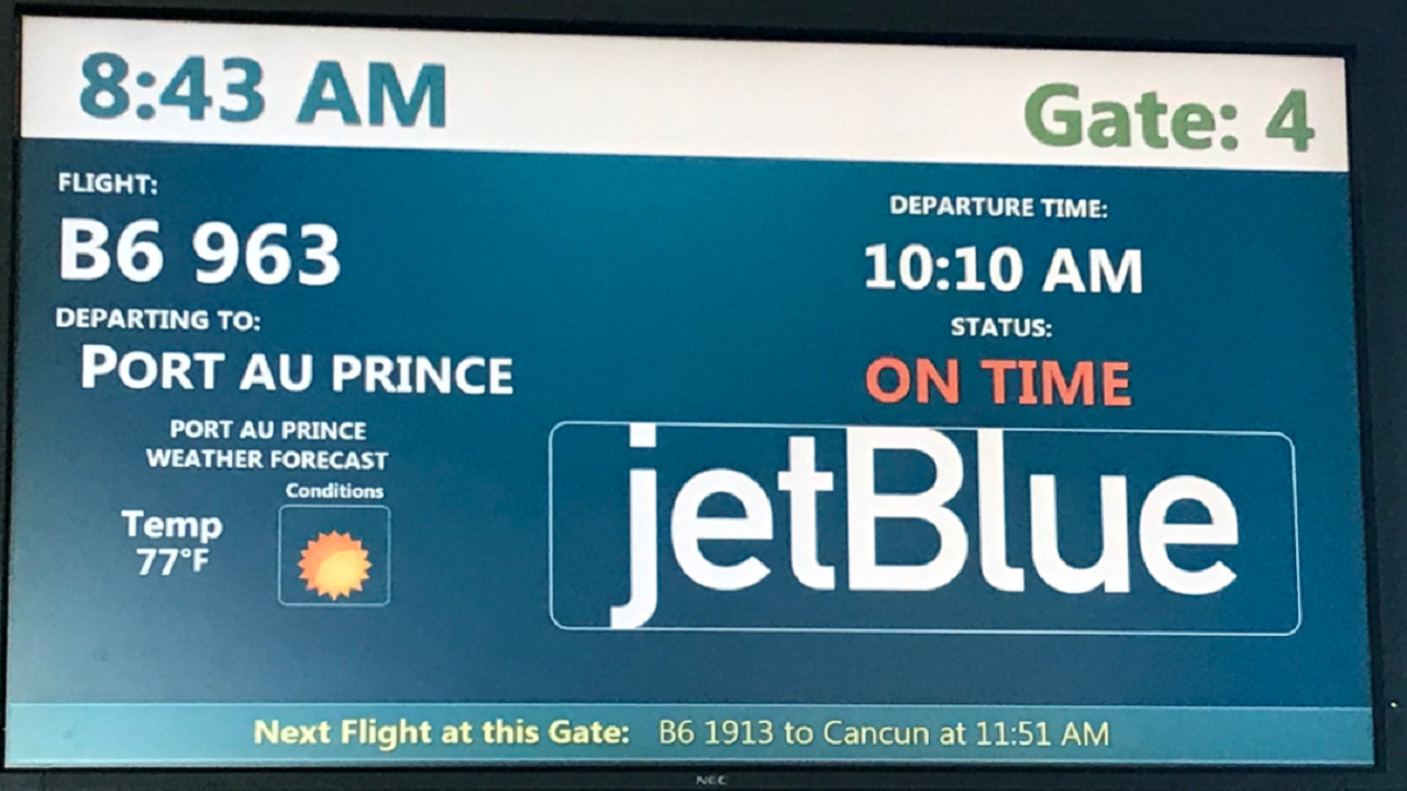 JetBlue begins nonstop flights from Orlando to Haiti