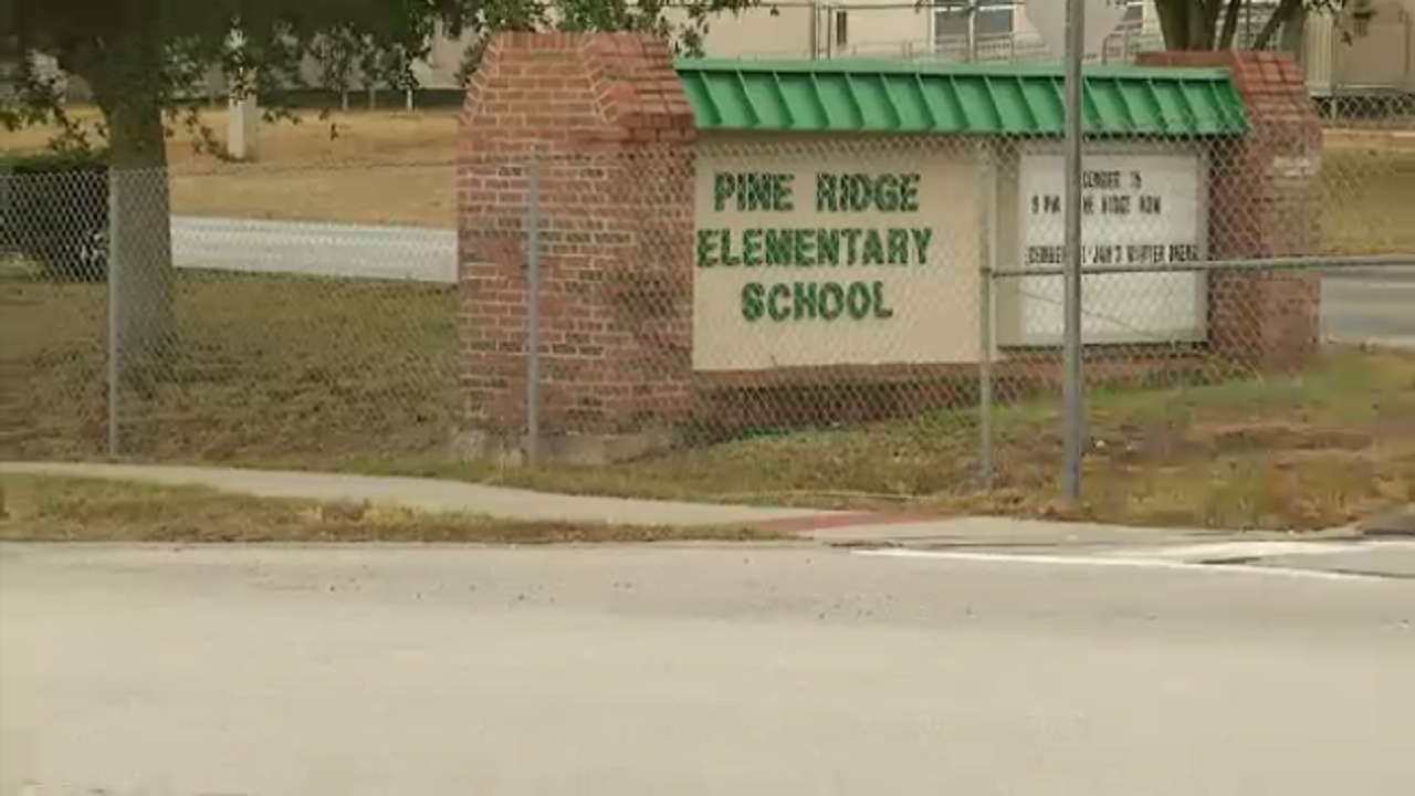 New sidewalks added at Pine Ridge Elementary at urging of...