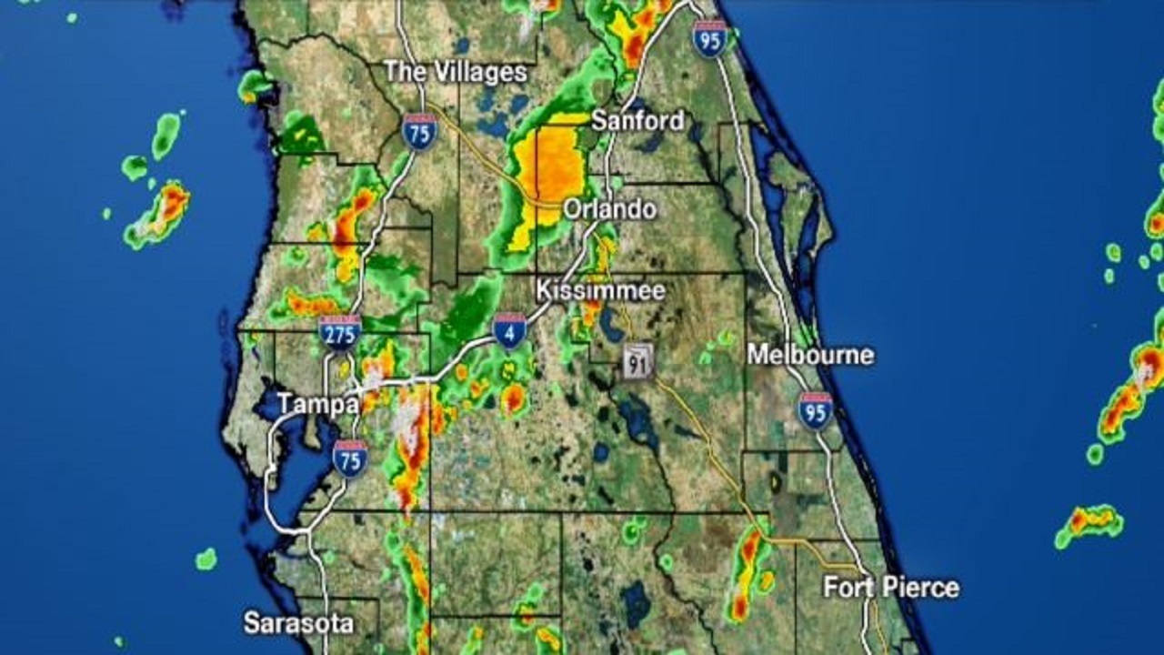 More storms flow into Orlando area