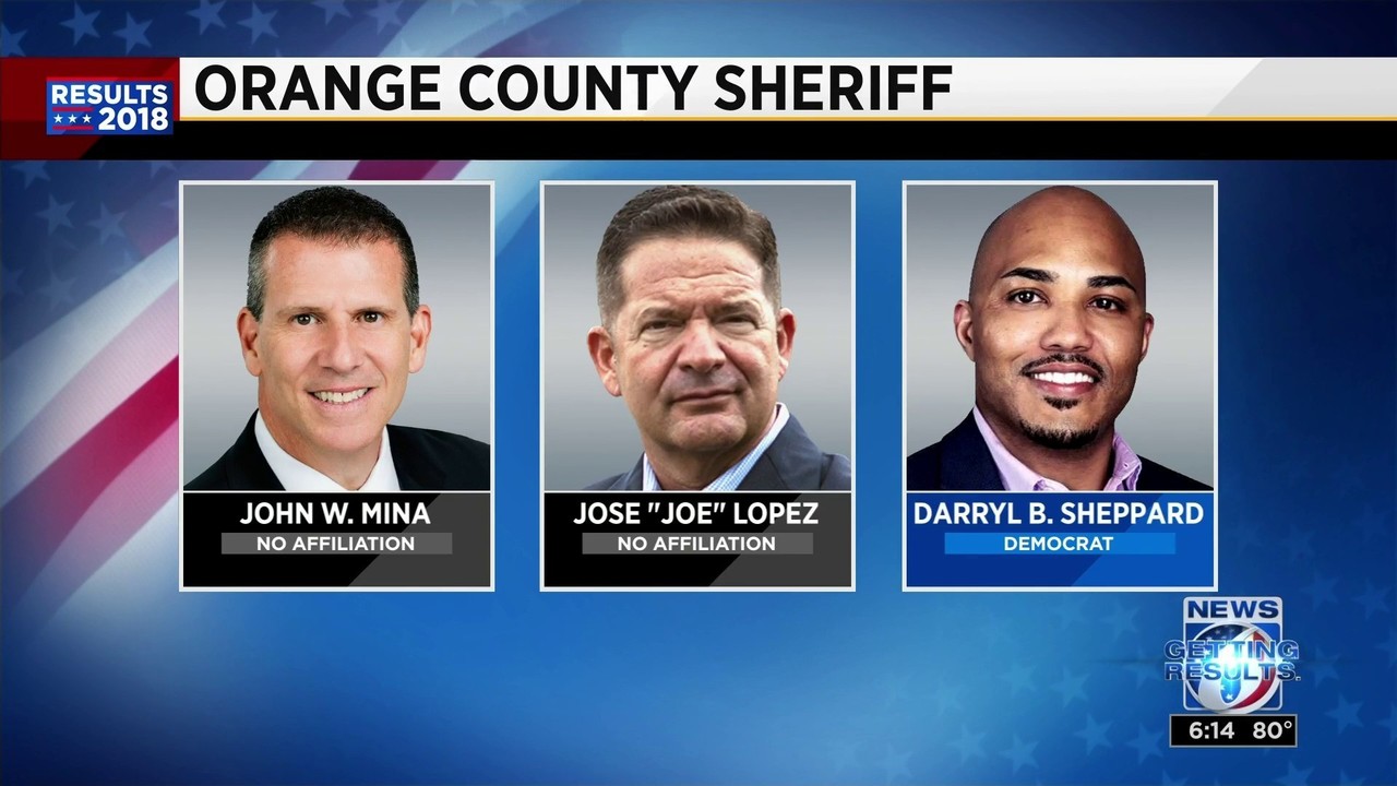 Former Orlando Police Chief John Mina wins Orange County...
