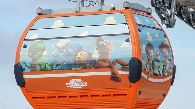 PICTURES: Disney gondola's at Hollywood Studios