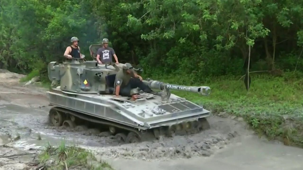 You can drive an actual military tank at this Central Florida...