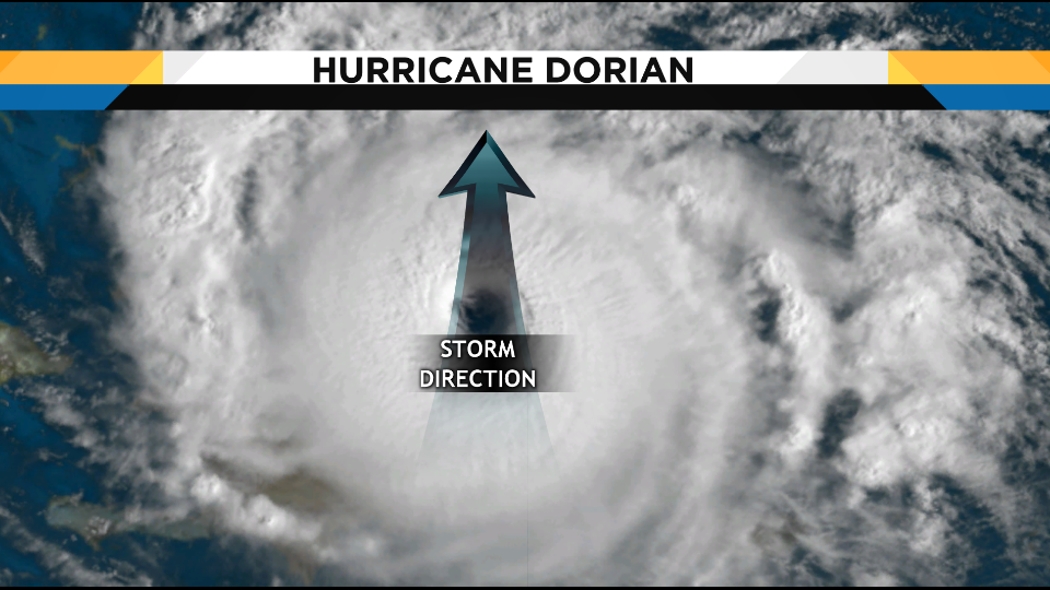 What is the dirty side of the storm? Will it impact Florida?