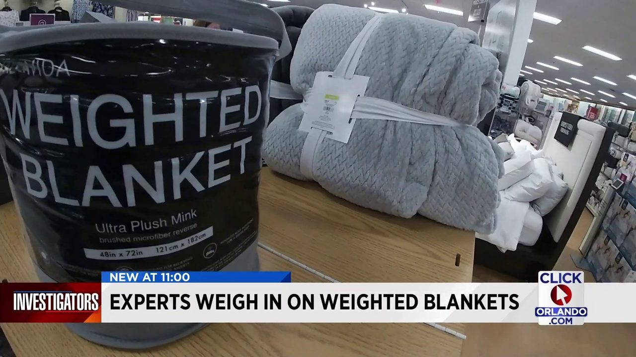 Weighted blankets for kids? Two doctors weigh pros, cons